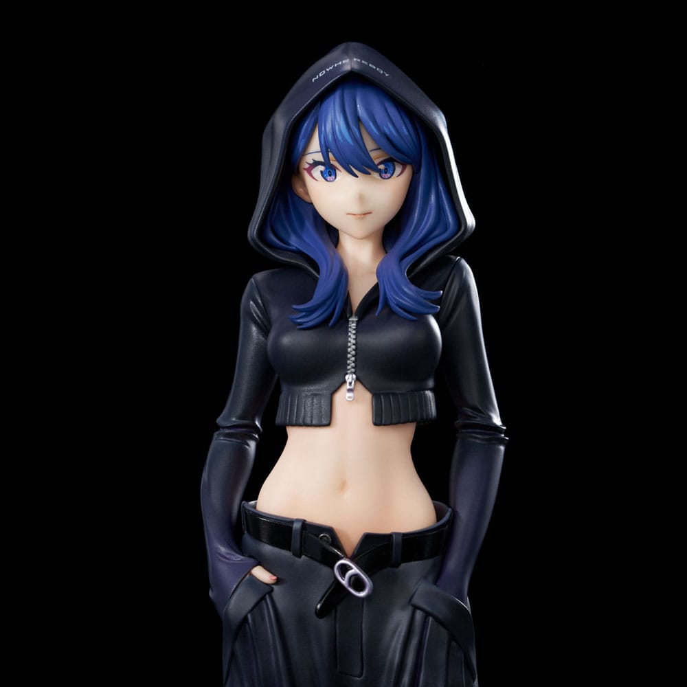 Gridman Universe Zozo Black Collection Statue PVC Rikka Takarada 24 cm Image 9