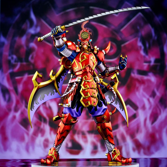 Yu-Gi-Oh! Monster Figure Collection Statue PVC Legendary Six Samurai Shi En 35 cm Image 2