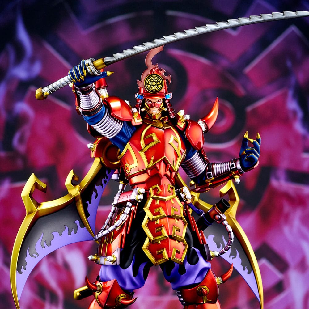 Yu-Gi-Oh! Monster Figure Collection Statue PVC Legendary Six Samurai Shi En 35 cm Image 3