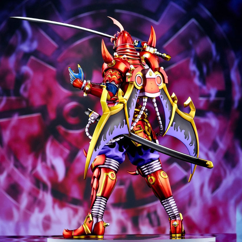 Yu-Gi-Oh! Monster Figure Collection Statue PVC Legendary Six Samurai Shi En 35 cm Image 5