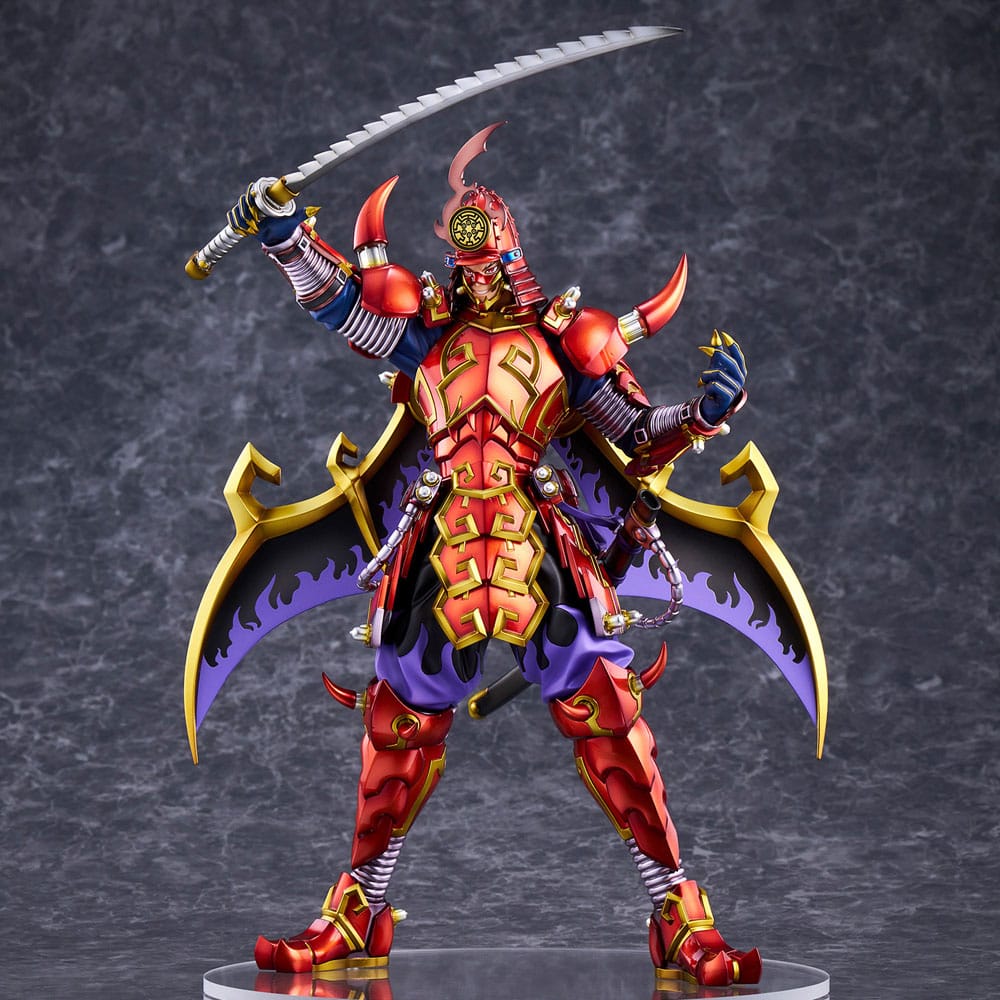 Yu-Gi-Oh! Monster Figure Collection Statue PVC Legendary Six Samurai Shi En 35 cm Image 7