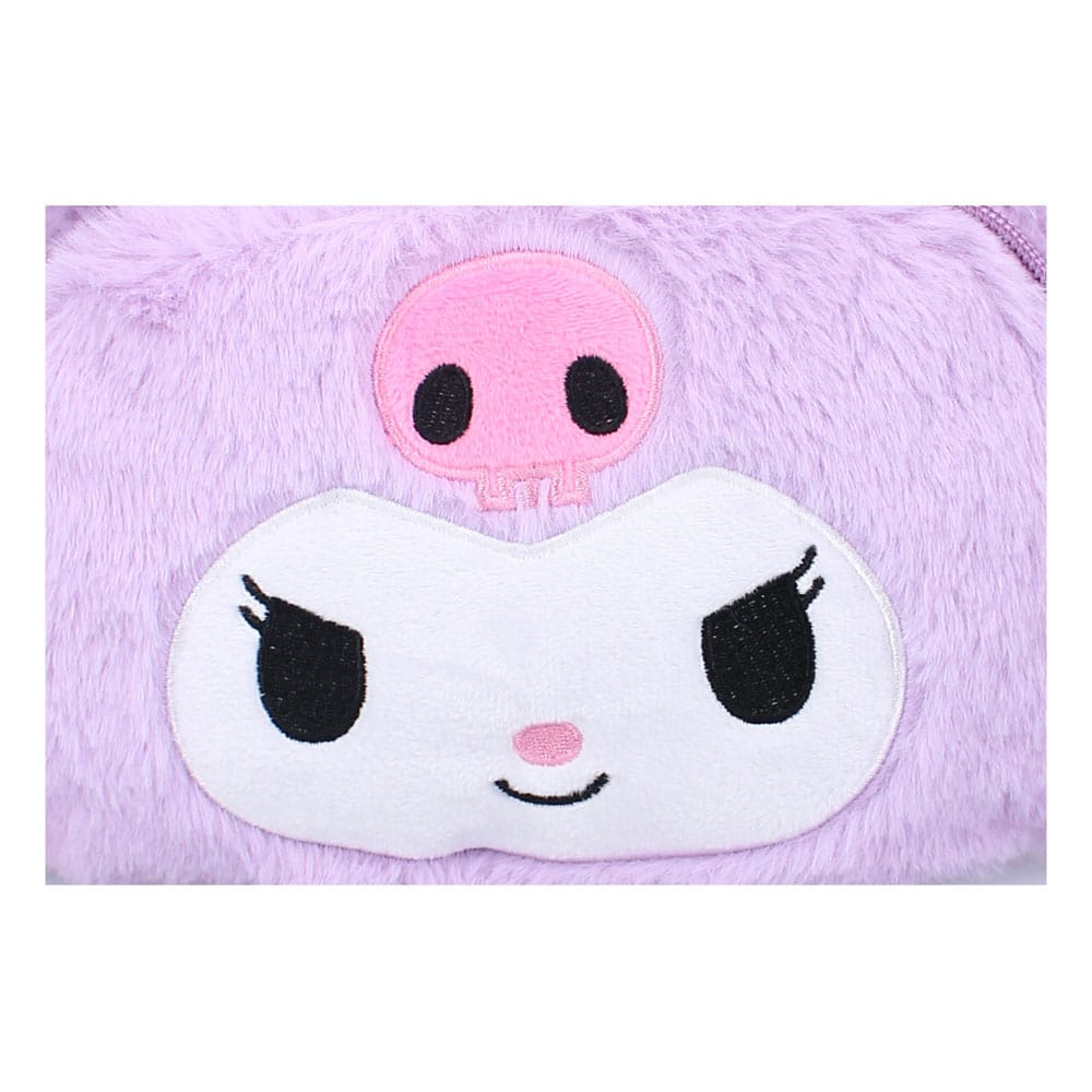 Sanrio Rucksack Kuromil Fluffy Festival Purple 26 cm Image 6