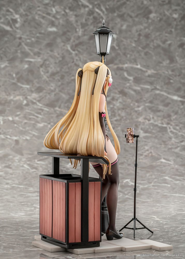 Original Character PVC Statue 1/6 Gyakuryuu Chakai Asaba Tokisaki Illustration By Taketori Zaiku 25 cm Image 13