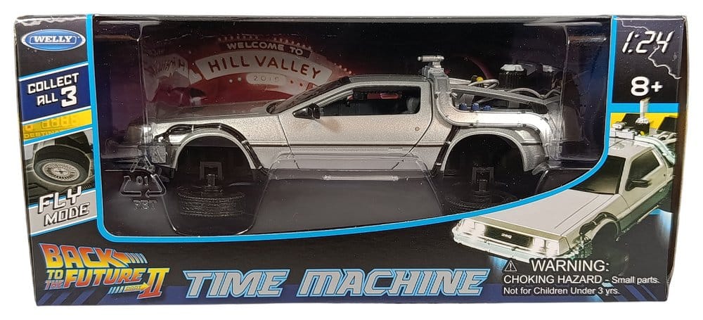 Zurück in die Zukunft II Diecast Modell 1/24 81er DeLorean LK Coupe Fly Wheel 18 cm Image 7