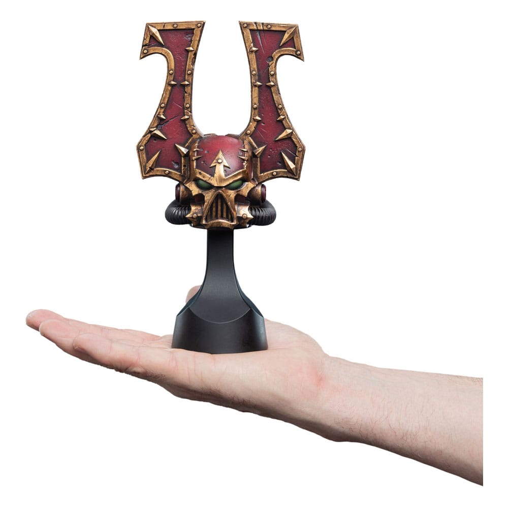 Warhammer 40,000 Replik 1/4 Khorne Berzerker Helm 20 cm Image 11