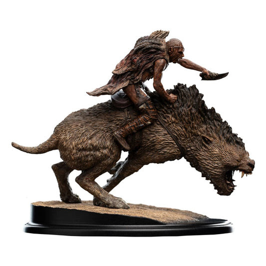 Herr der Ringe Mini Statue Sharkû on Warg 18 cm Image 2