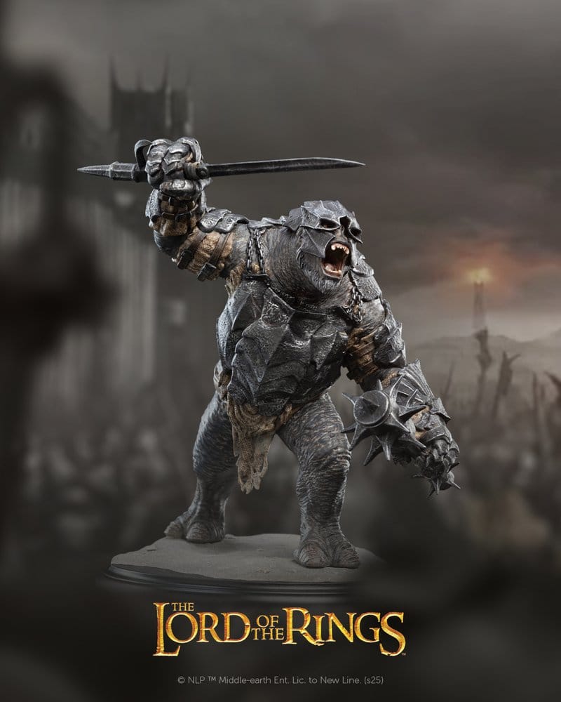 Herr der Ringe Statue Olog-hai of the Black Gate 14 cm Image 14