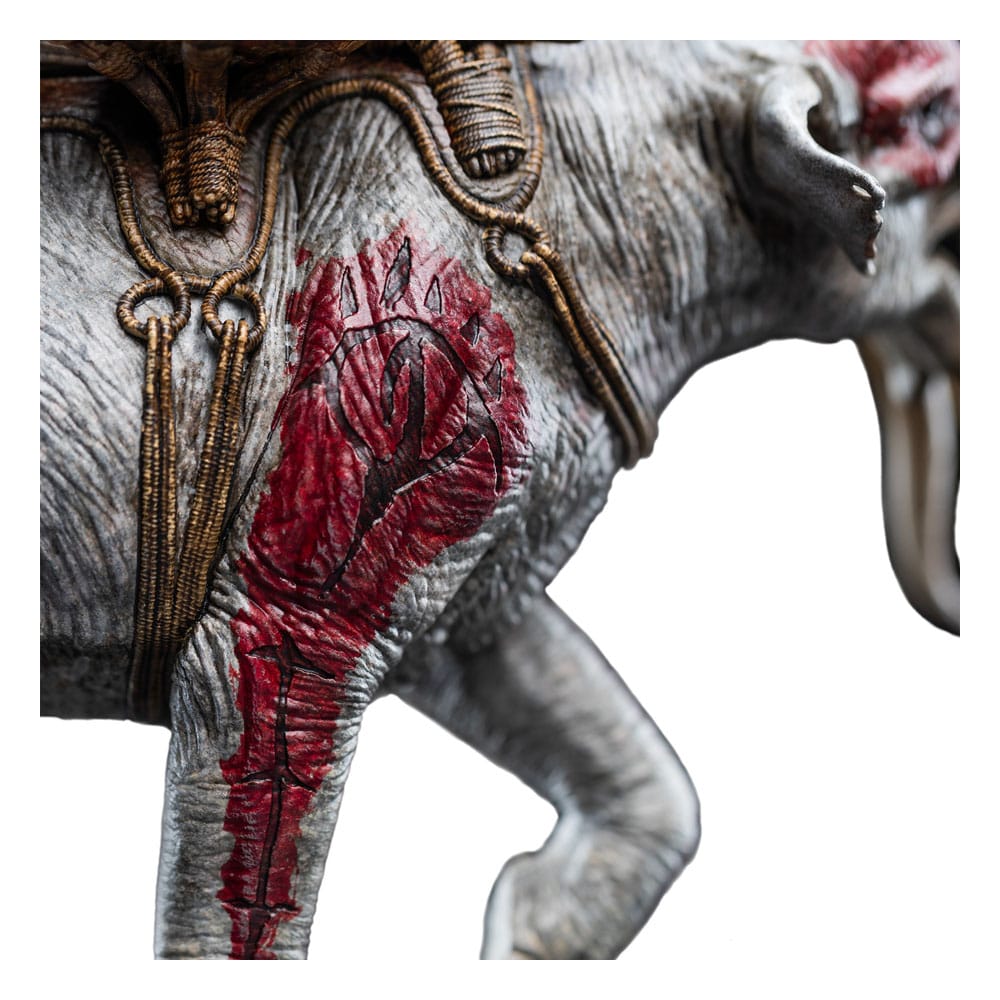 Herr der Ringe Mini Statue Mumak in Battle 17 cm Image 4