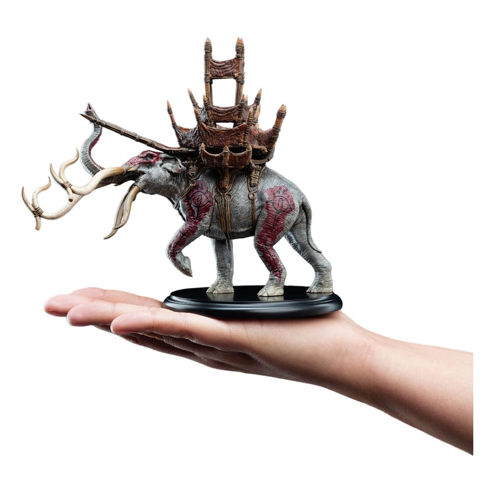 Herr der Ringe Mini Statue Mumak in Battle 17 cm Image 5