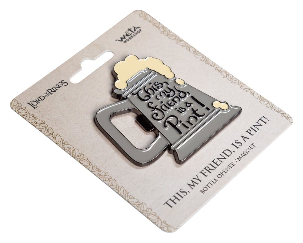 Herr der Ringe Magnet This, my friend, is a Pint! (Enamel) 7 cm Image 2