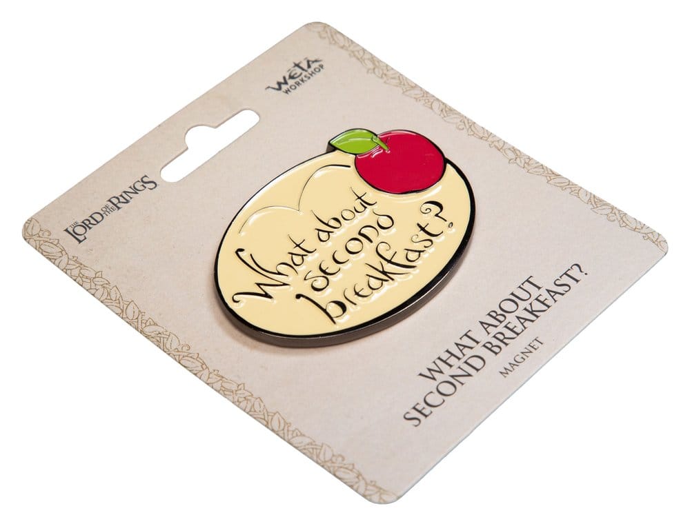 Herr der Ringe Magnet What About Second Breakfast? (Enamel) 7 cm Image 2
