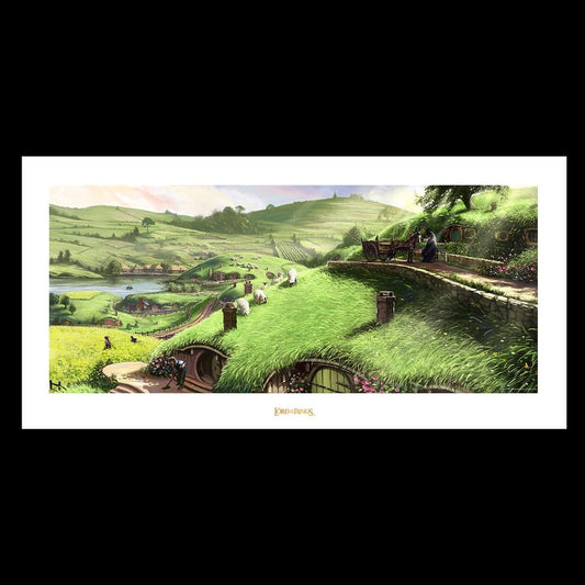 Herr der Ringe Kunstdruck Disturber of the Peace 59 x 30 cm Image 2