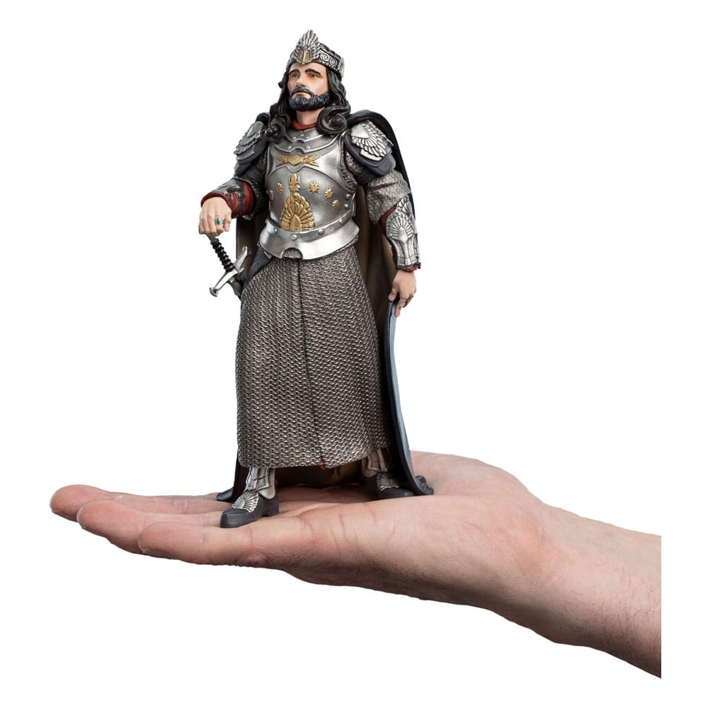 Herr der Ringe Mini Epics Vinyl Figur King Aragorn 19 cm Image 9