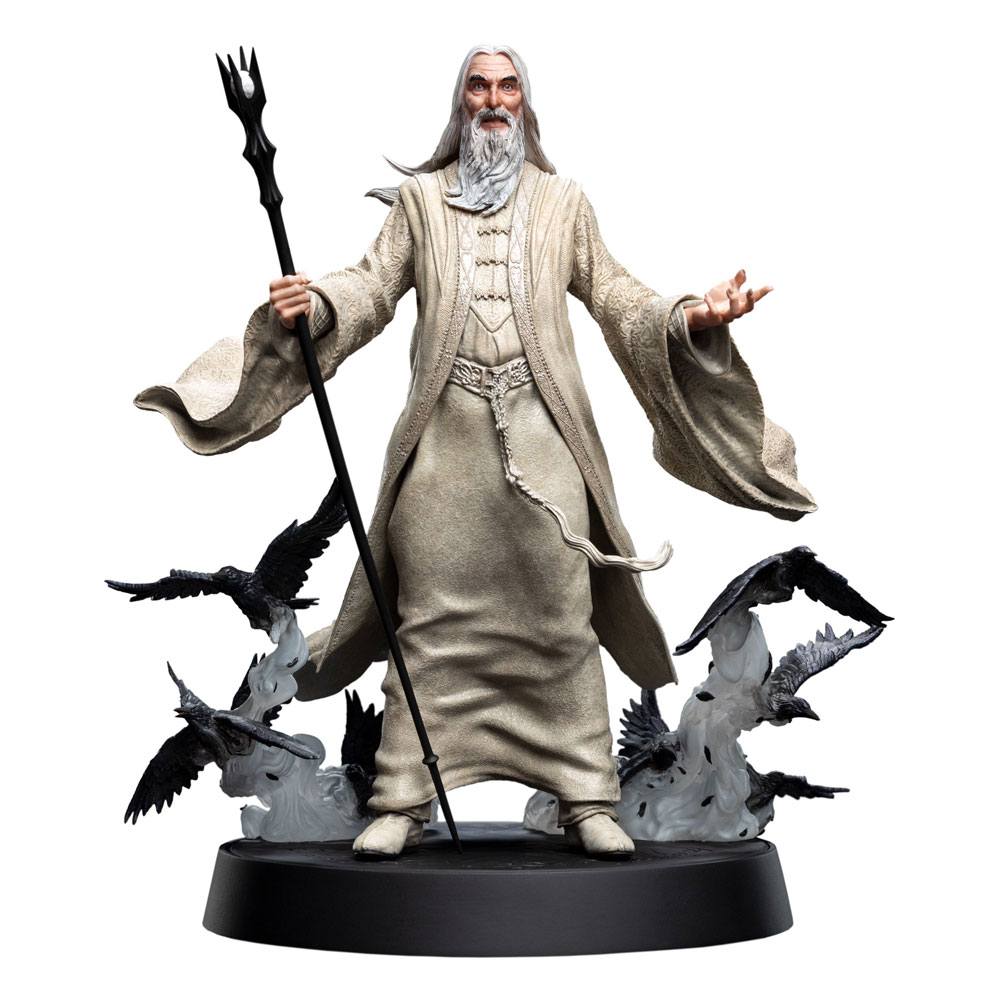 Der Herr der Ringe Figures of Fandom PVC Statue Saruman the White 26 cm Image 1