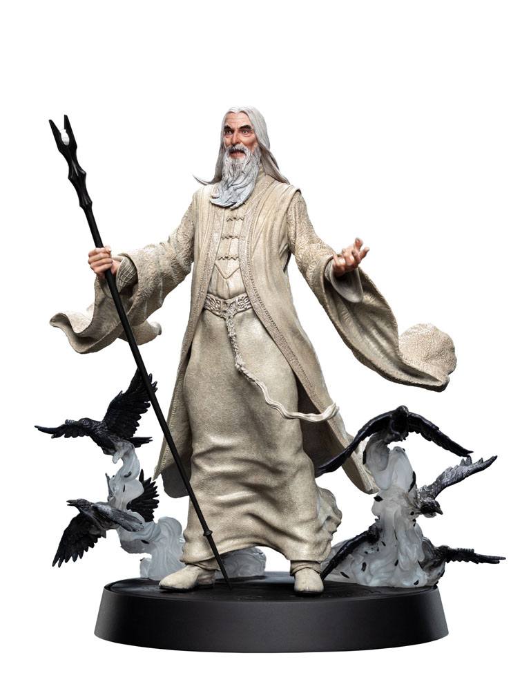 Der Herr der Ringe Figures of Fandom PVC Statue Saruman the White 26 cm Image 4