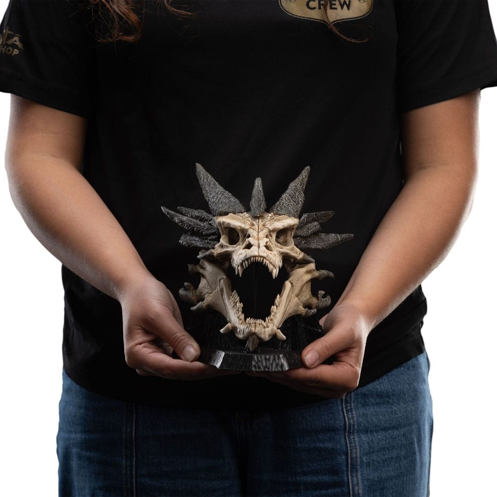 Herr der Ringe Mini Statue Skull of Smaug 22 cm Image 8