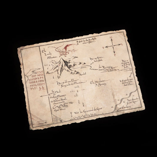 Der Hobbit Kunstdruck Thorin's Map 40 x 30 cm Image 2