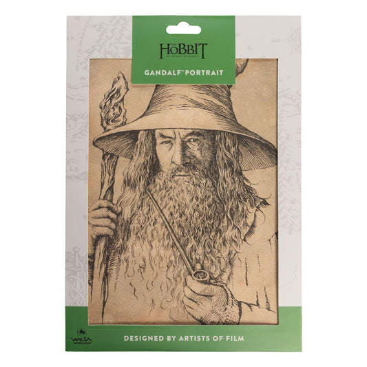 Der Hobbit Kunstdruck Portrait of Gandalf the Grey 21 x 28 cm Image 2