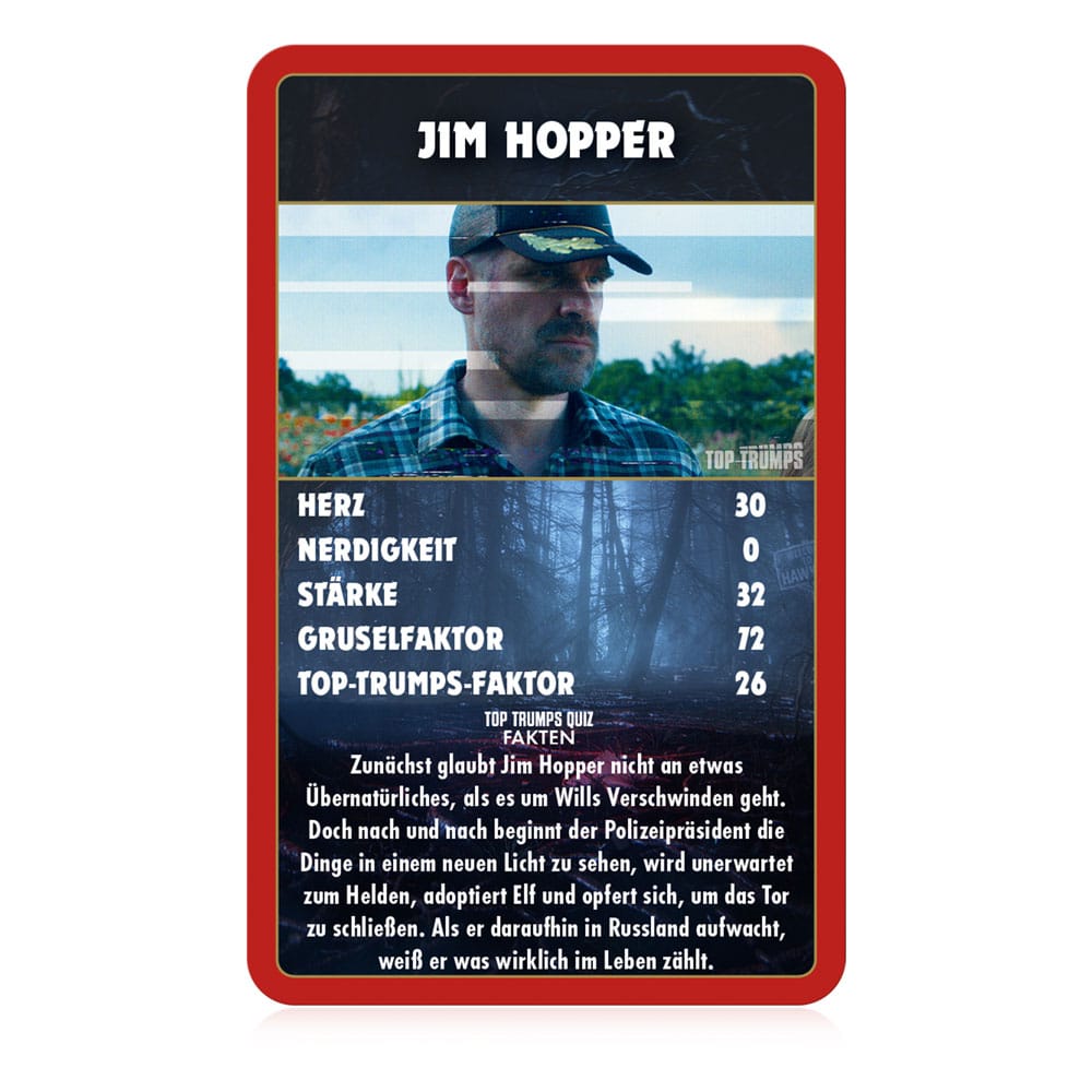 Stranger Things Kartenspiel Top Trumps Collectables *Deutsche Version* Image 3