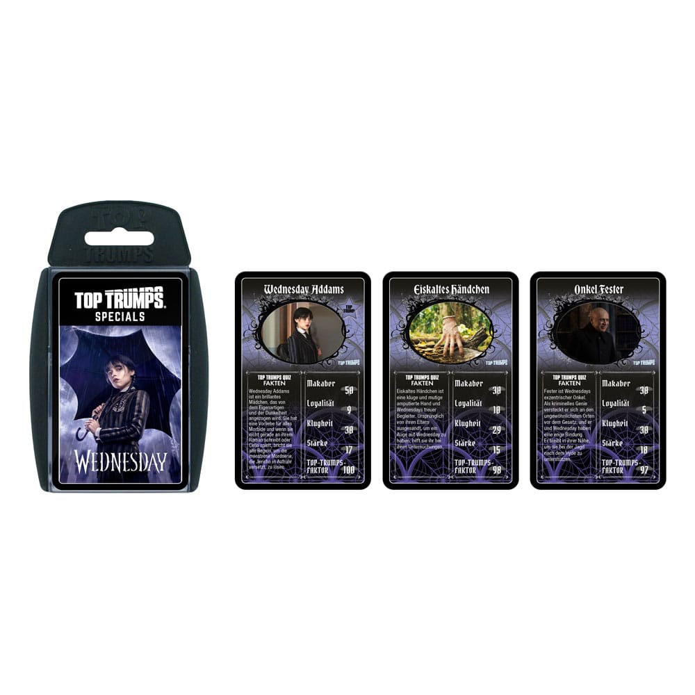 Wednesday Kartenspiel Top Trumps *Deutsche Version* Image 7