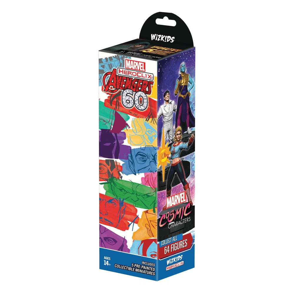 Marvel HeroClix: Avengers 60th Anniversary Booster Brick (10) Image 10