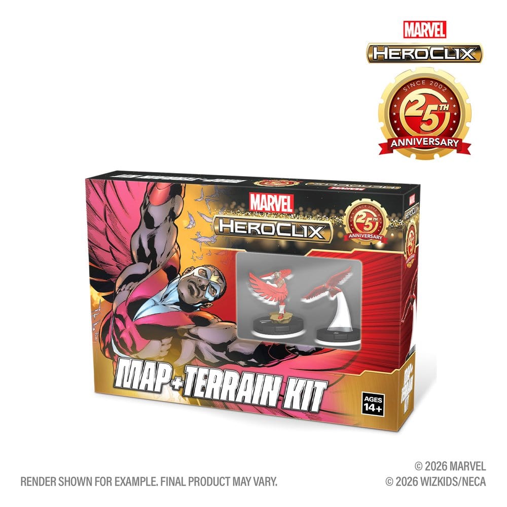 Marvel HeroClix: 25th Anniversary Karten- und Geländeset Image 4