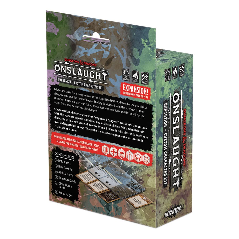 Dungeons & Dragons Spiel-Erweiterung Onslaught Custom Character Kit Expansion *Englische Version* Image 5