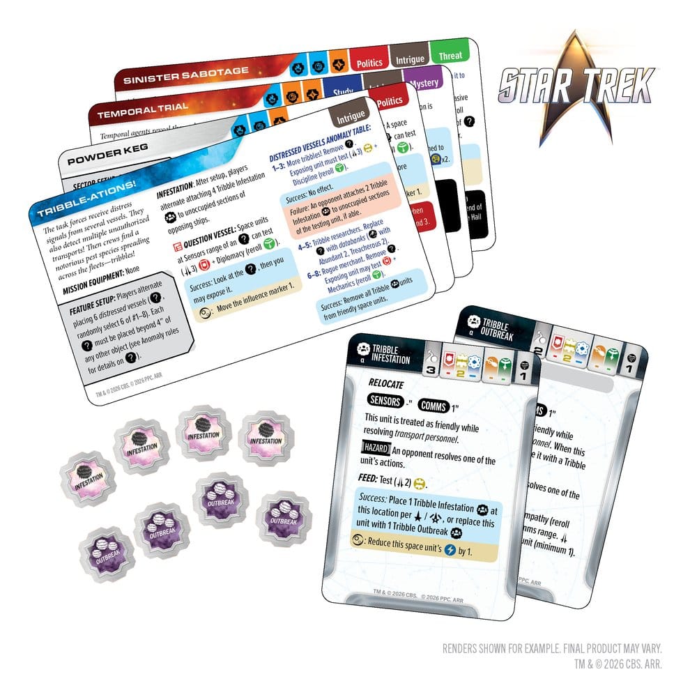 Star Trek: Into the Unknown - Trials and Tribble-ations Kartenpackung 10 cm Image 6