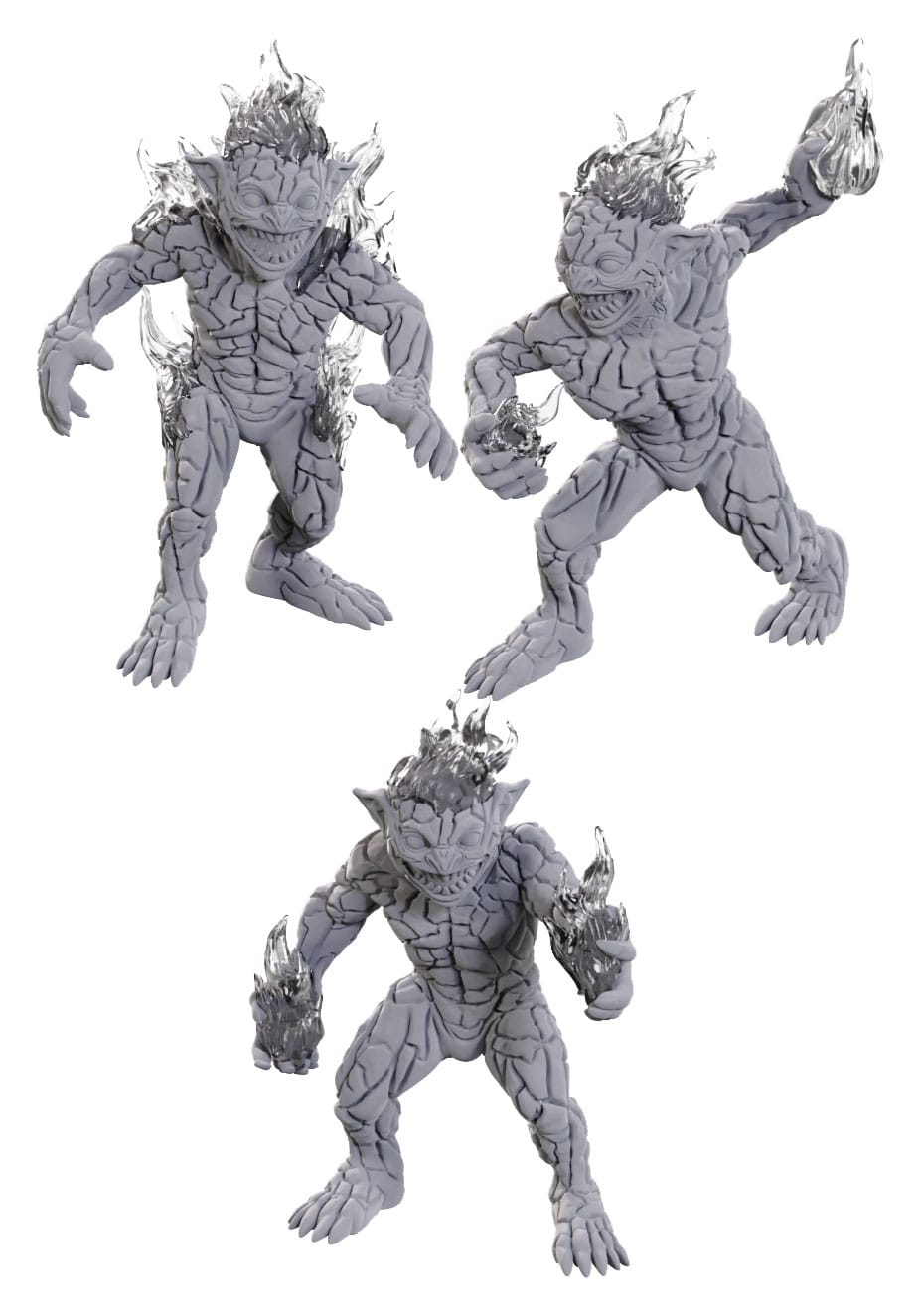 D&D Nolzur's Marvelous Miniatures Miniaturen unbemalt Magmins Image 1