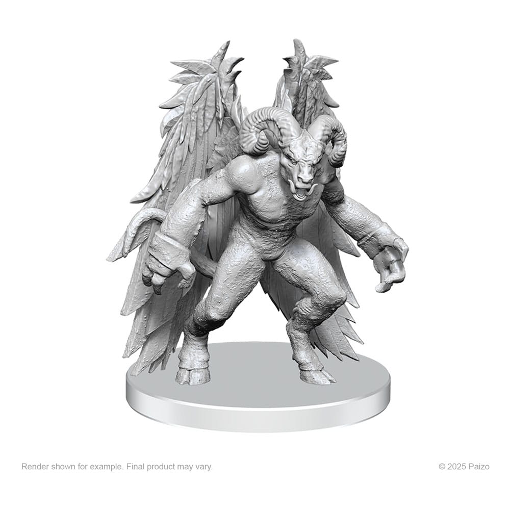 Pathfinder Deep Cuts Miniaturen unbemalt Gylou (Handmaiden Devil) & Ferrugon (Rust Devil) Image 2