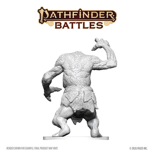 Pathfinder Battles Deep Cuts Miniatur unbemalt Waldtroll 15 cm Image 2