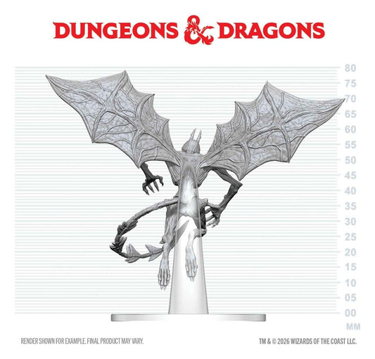 Dungeons & Dragons Nolzur's Marvelous Miniatures Miniatur unbemalt Nachtmahr 8 cm Image 2