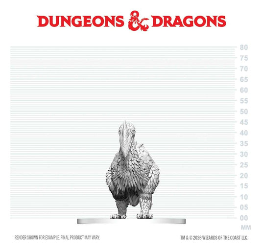 D&D Nolzur's Marvelous Miniatures Minifigur Axe Beak 4 cm Image 2