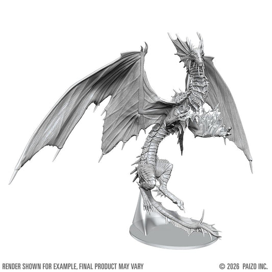 Pathfinder Deep Cuts Boxed Miniatur unbemalt Adult Mirage Dragon 23 cm Image 2