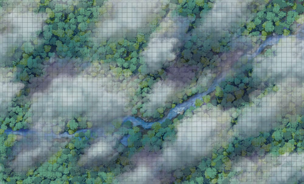 D&D Icons of the Realms: Sky Battle Mat Image