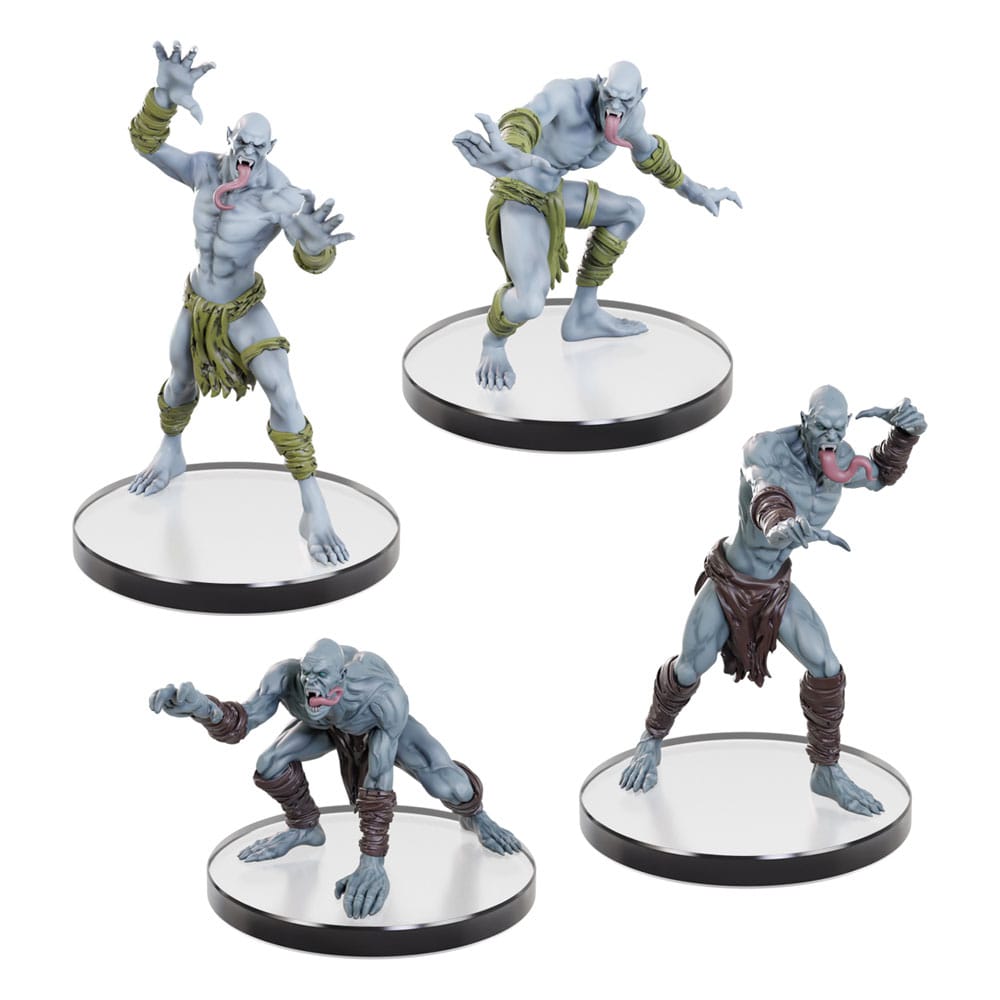 D&D Icons of the Realms Miniaturen vorbemalt Undead Armies - Ghouls & Ghasts Set Image