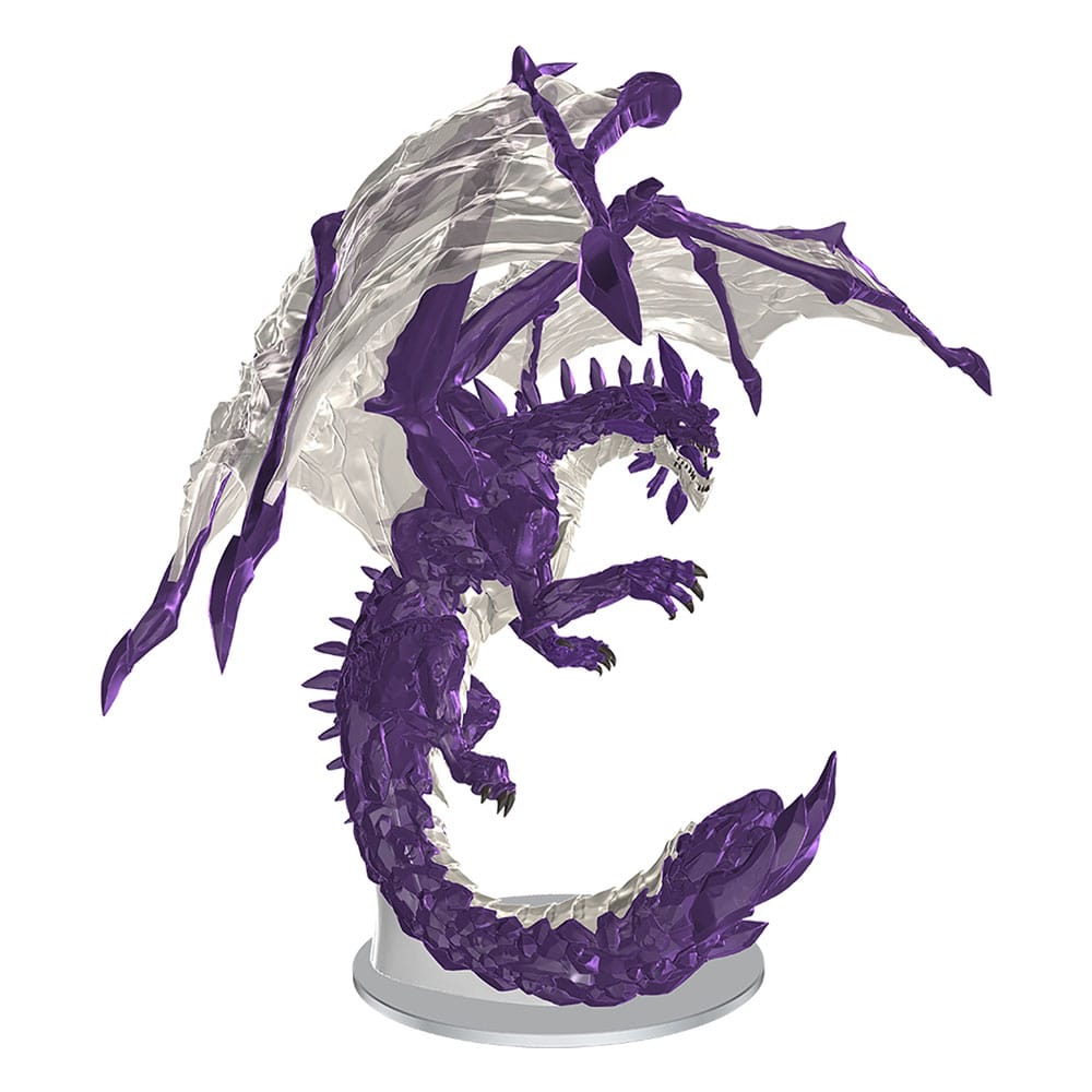 D&D Icons of the Realms: Boxed Miniaturen vorbemalt Adult Amethyst Dragon 38 cm Image
