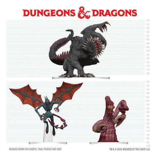 D&D Icons of the Realms Boxed Miniaturen vorbemalt Maddening Monsters of Ravenloft Image 2