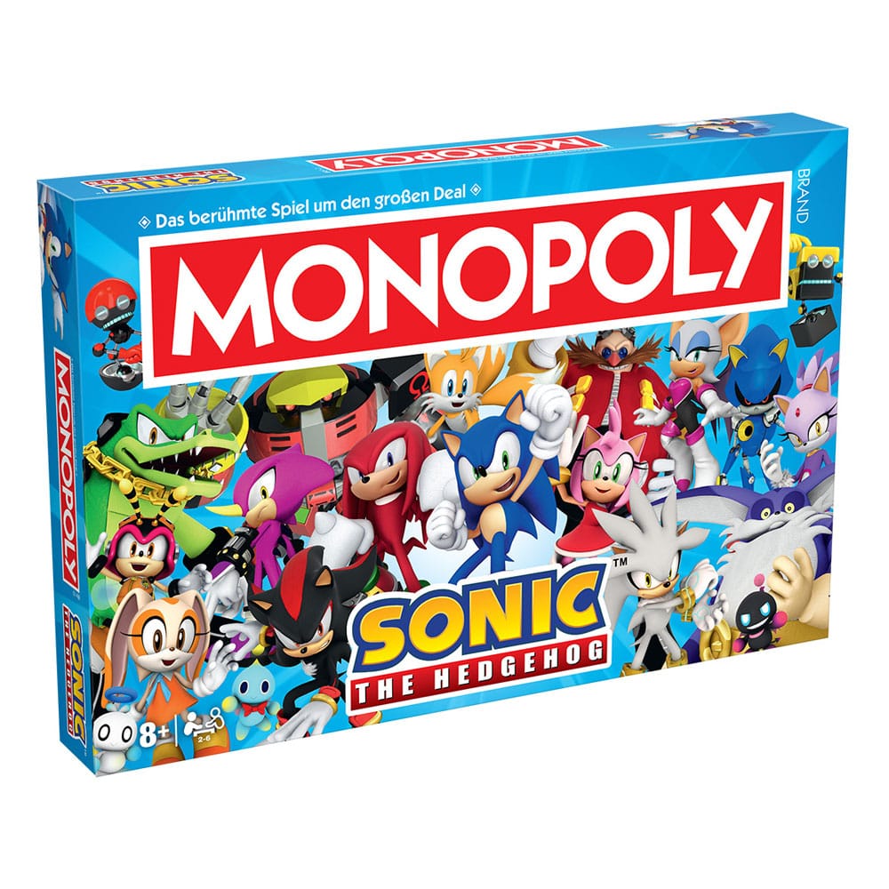 Monopoly Brettspiel Sonic the Hedgehog *Deutsche Version* Image 1