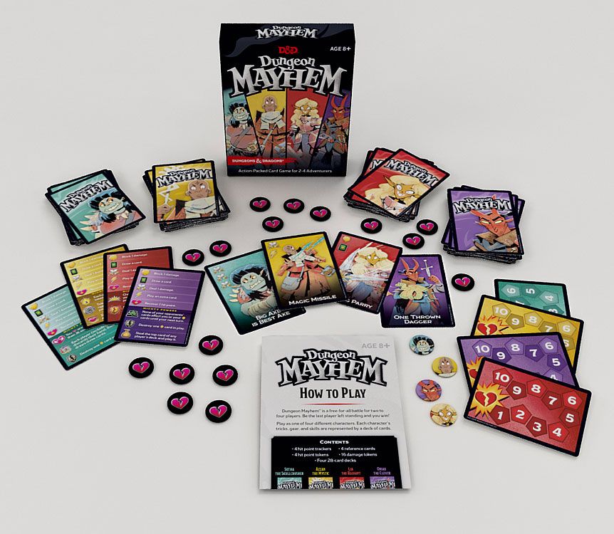 Dungeons & Dragons Kartenspiel Dungeon Mayhem französisch Image 2