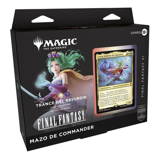 Magic the Gathering Final Fantasy Commander-Decks Display (4) spanisch Image 2