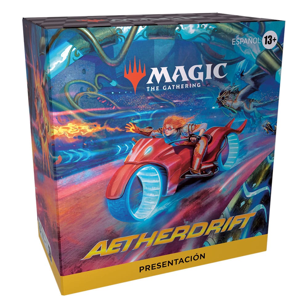 Magic the Gathering Aetherdrift Prerelease Packs Umkarton (15) spanisch Image 1