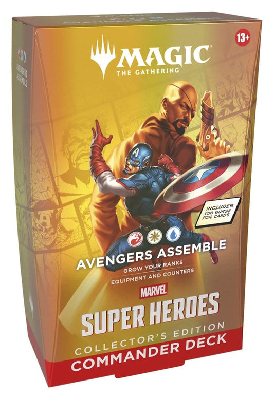 Magic the Gathering Marvel Super Heroes Collector's Edition Commander Decks Umkarton (4) englisch Image 2