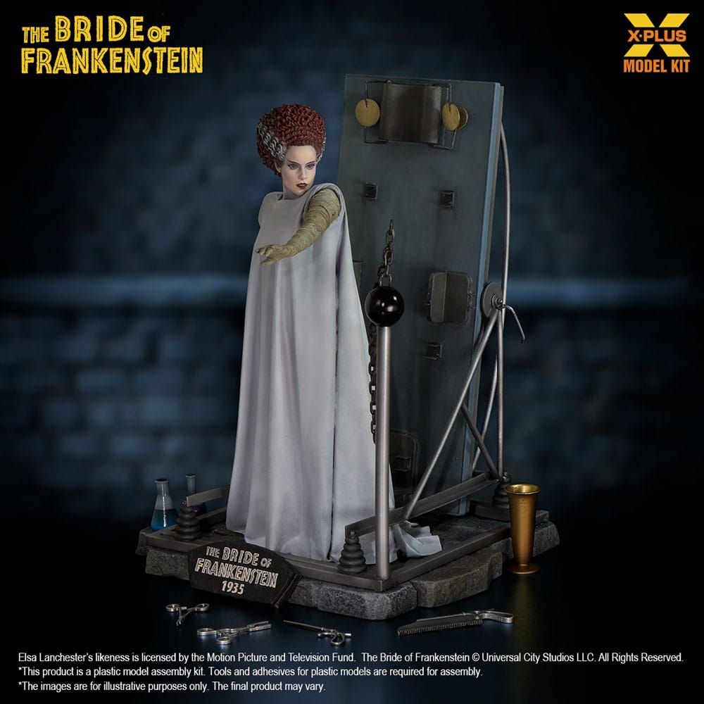 Frankensteins Braut Plastic Model Kit 1/8 Bride of Frankenstein 21 cm Image 7
