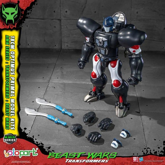 Transformers: Beast Wars AMK Series Plastic Model Kit Optimus Primal 18 cm Image 2