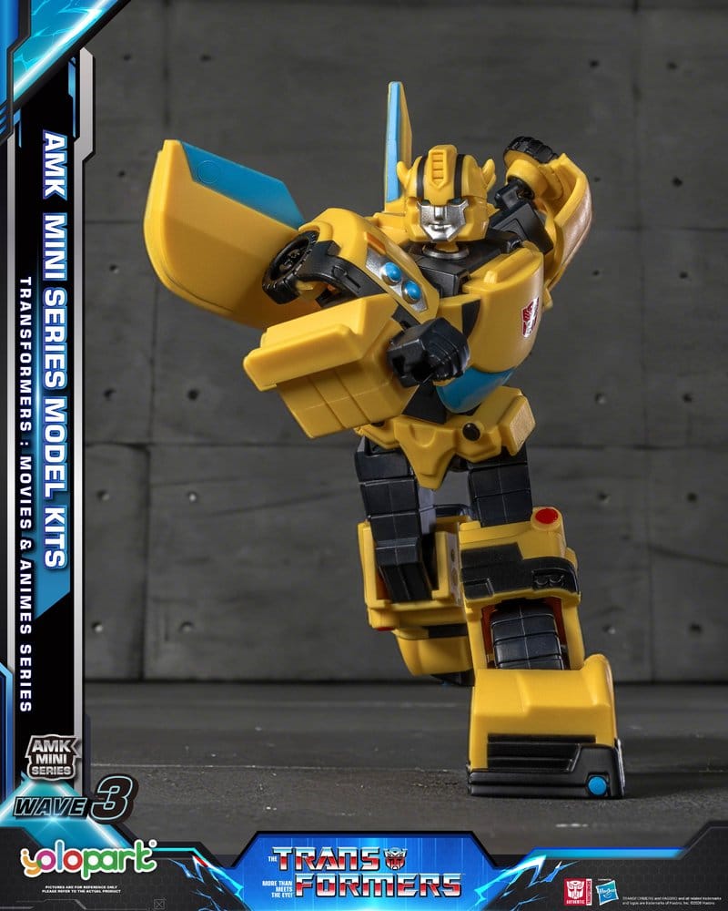 Transformers Generation One AMK Mini Series Plastic Model Kit Wave 3 Bumblebee IDW 11 cm Image 10