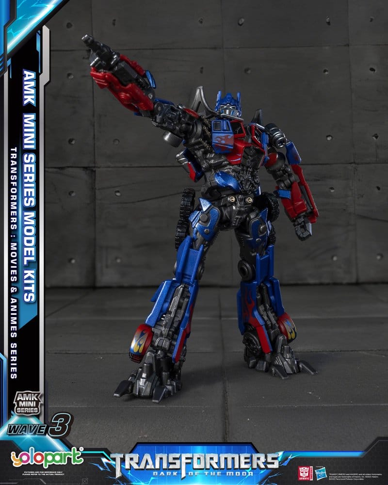 Transformers Generation One AMK Mini Series Plastic Model Kit Wave 3 Optimus Prime TF 3 11 cm Image 9