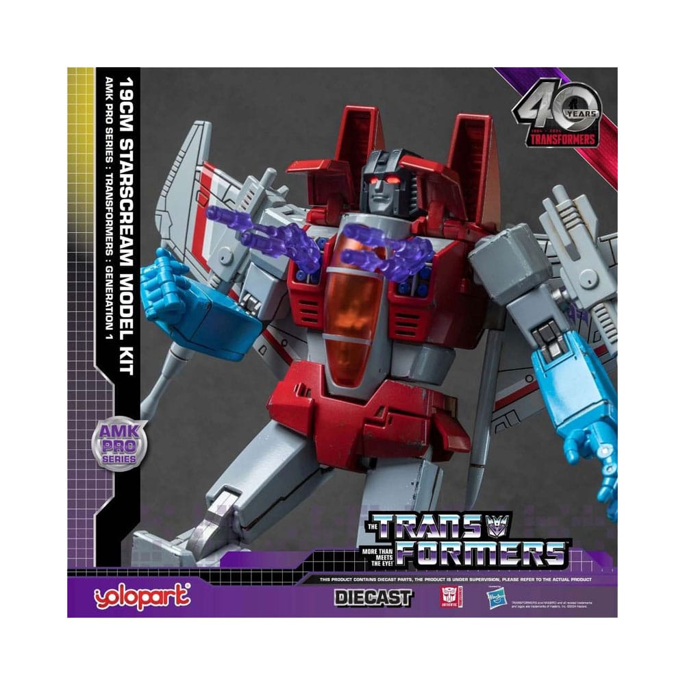 Transformers: Generation One AMK Pro Series Model Kit Starscream 19 cm Image 6