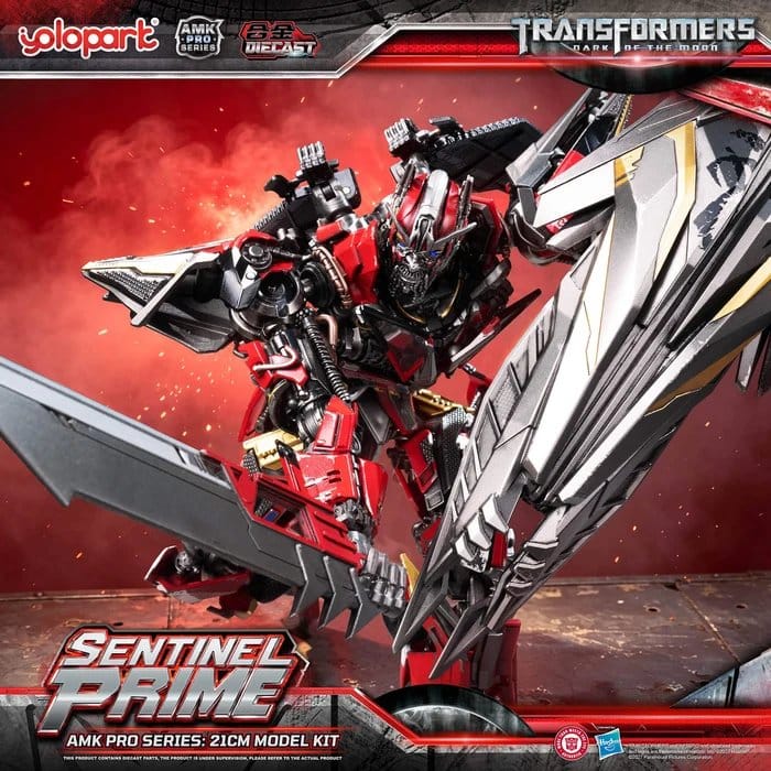 Transformers: Dark of the Moon AMK PRO Series Plastic Model Kit Sentinel Prime 21 cm Image 23