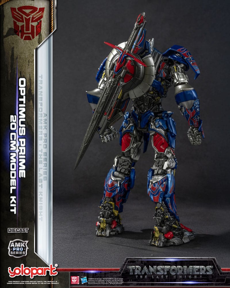 Transformers: The Last Knight AMK Pro Series Plastic Model Kit Optimus Prime (Oversea Version) 20 cm Image 26